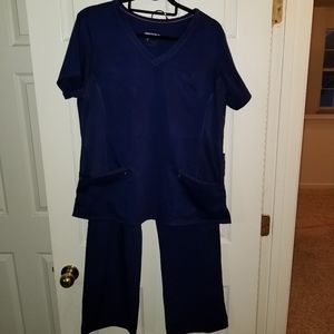 Purple Label Yoga Scrub Set